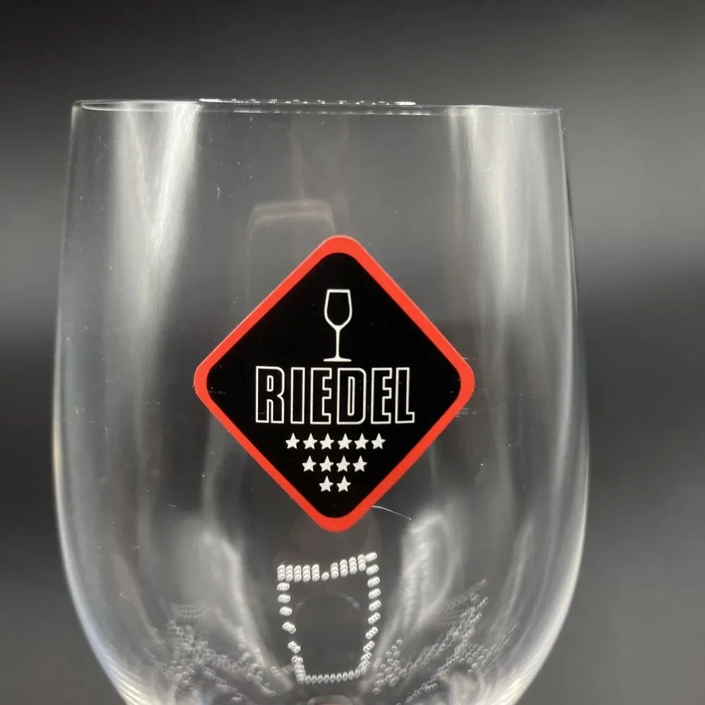 2 Set Riedel Tyrol Lead Crystal Stemmed Wine Glasses 12 oz Made in Germany